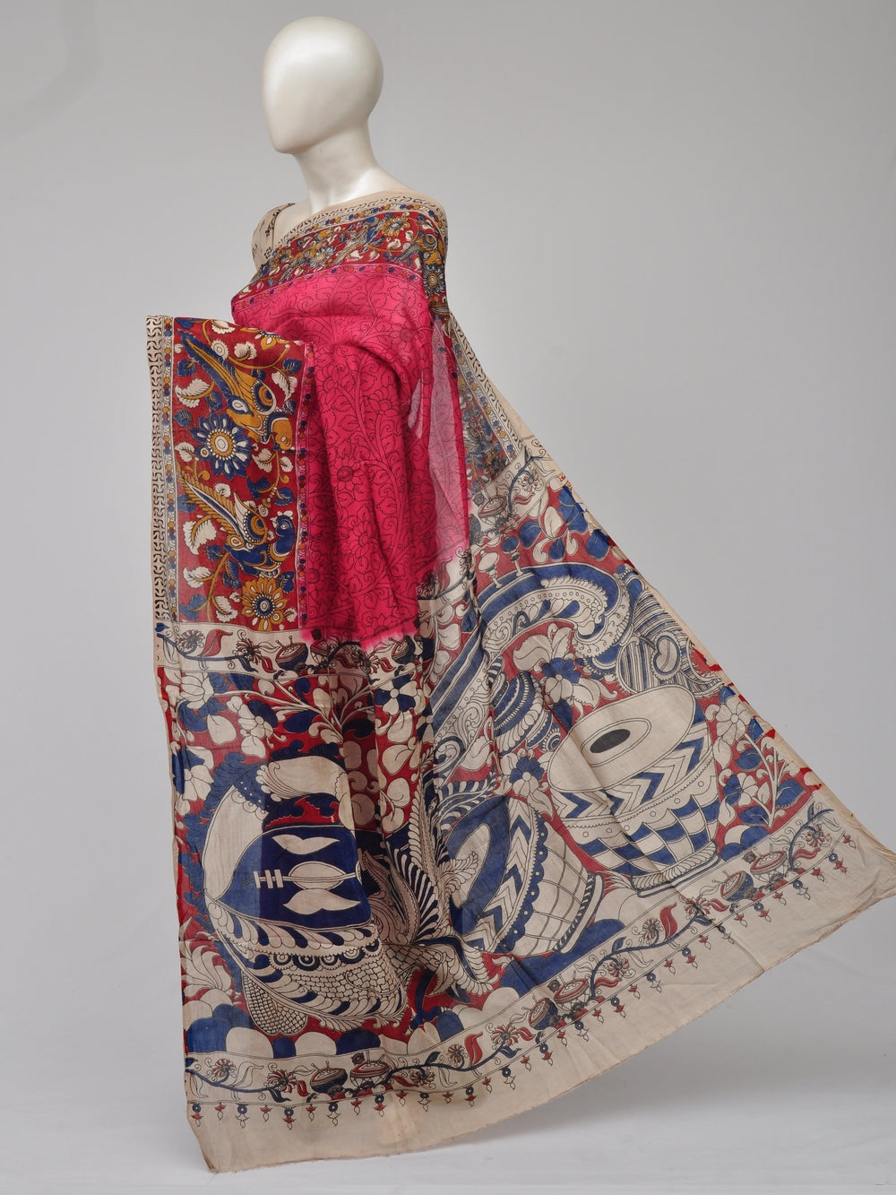 Kalamkari  Silk Sarees  [D71015020]