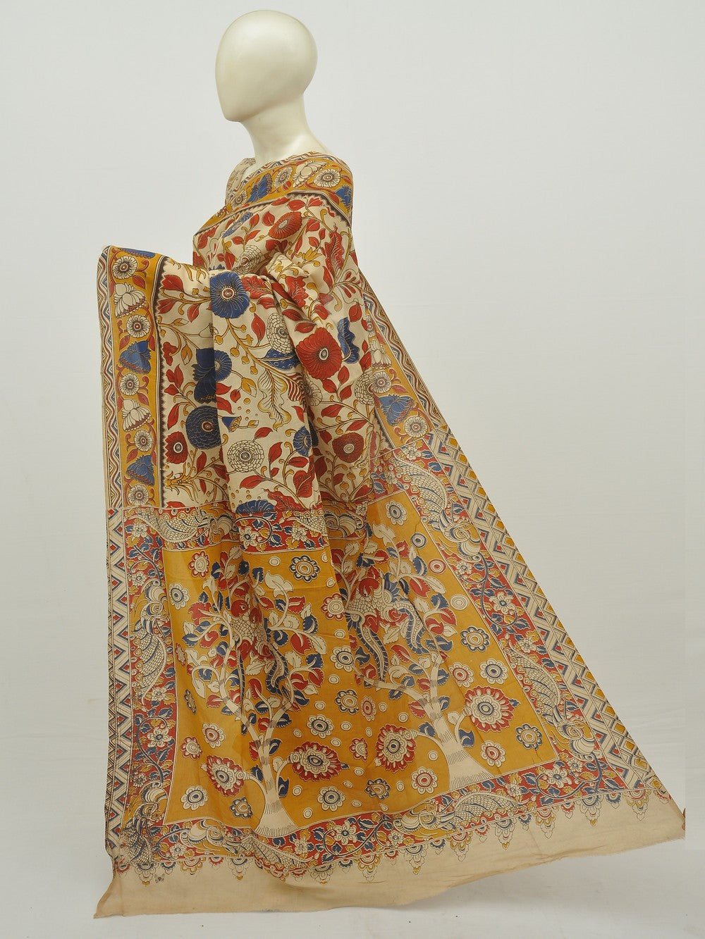 Kalamkari Silk Sarees [D20123021]