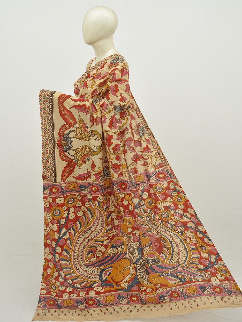 Kalamkari Silk Sarees [D20123024]