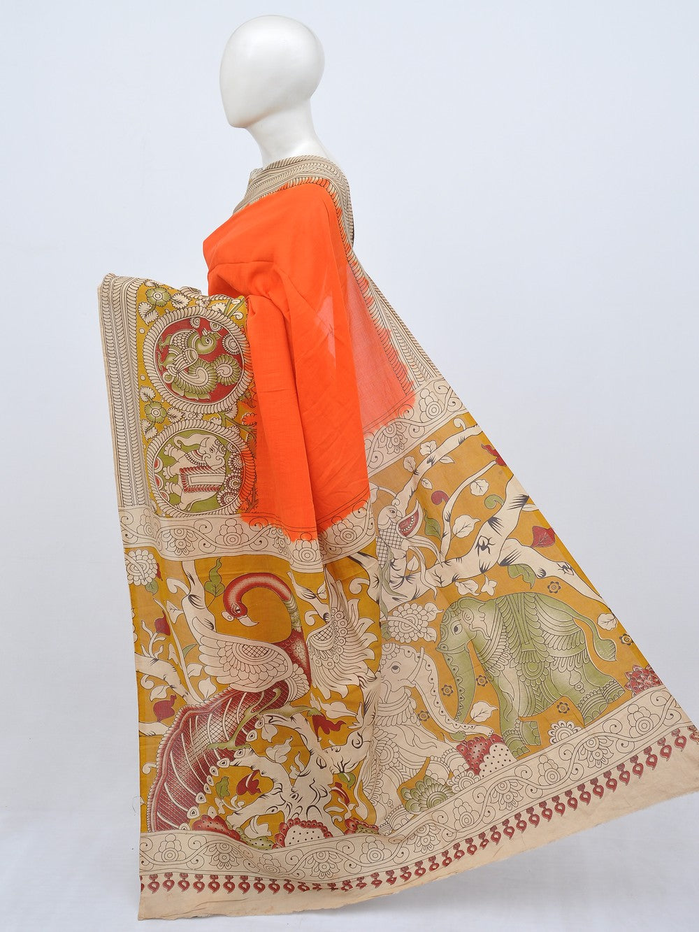 Kalamkari Silk Sarees [D20522005]