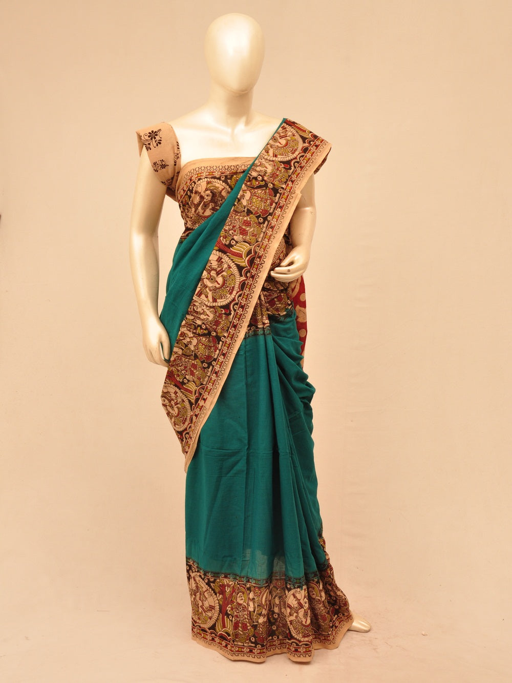 Kalamkari  Cotton Sarees  [D70322010] - DressesForWomen.IN