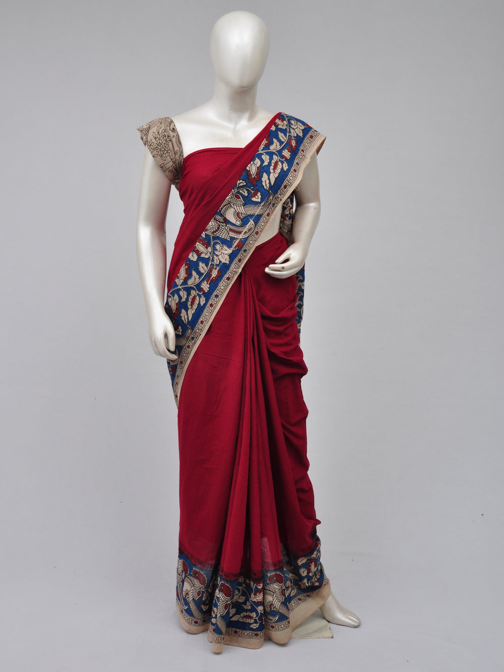 Kalamkari  Cotton Saree  [D70403017]