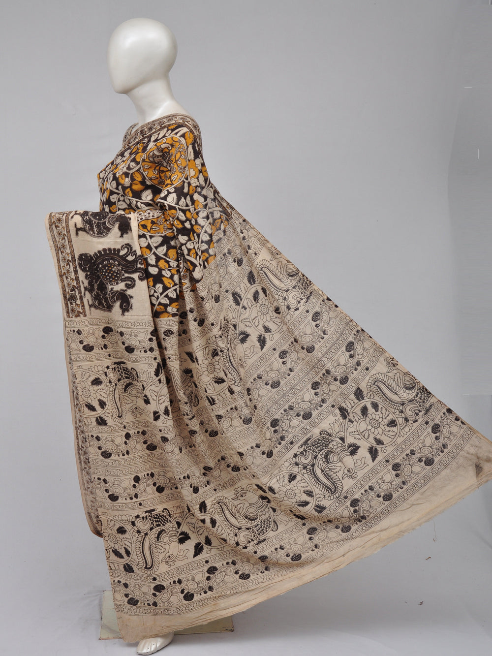 Kalamkari  Cotton Sarees  [D70403009]