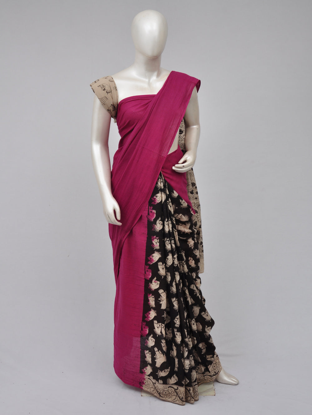 Kalamkari  Cotton Saree  [D70403002]