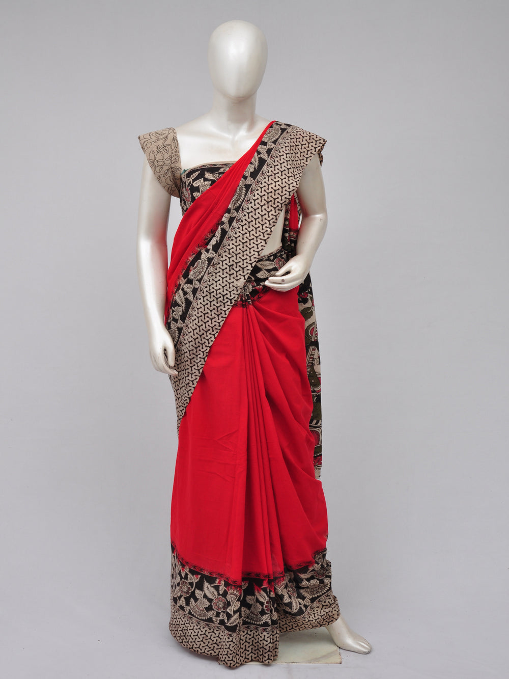 Kalamkari  Cotton Saree  [D70403021]