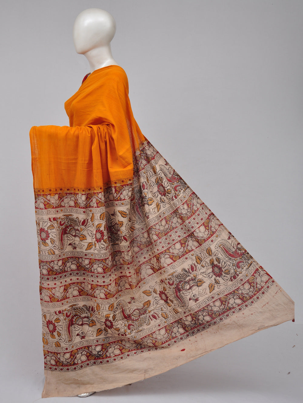 Kalamkari  Cotton Saree  [D70403003] - DressesForWomen.IN
