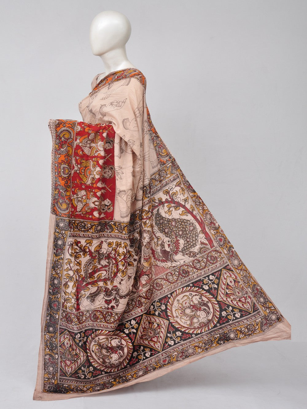 Kalamkari  Cotton Sarees  [D70517012] - DressesForWomen.IN