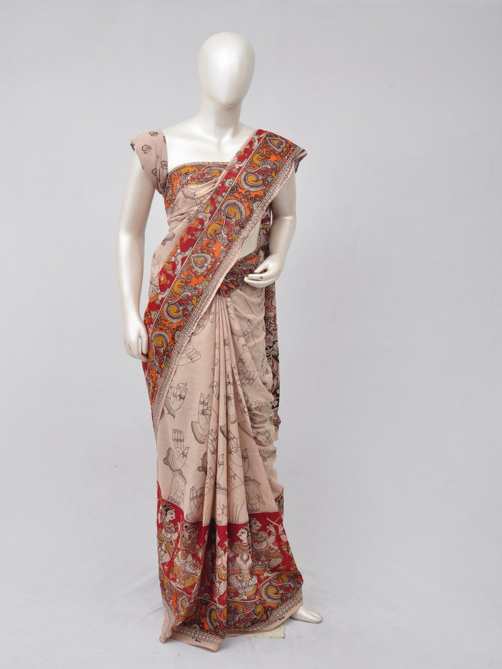Kalamkari  Cotton Sarees  [D70517012] - DressesForWomen.IN