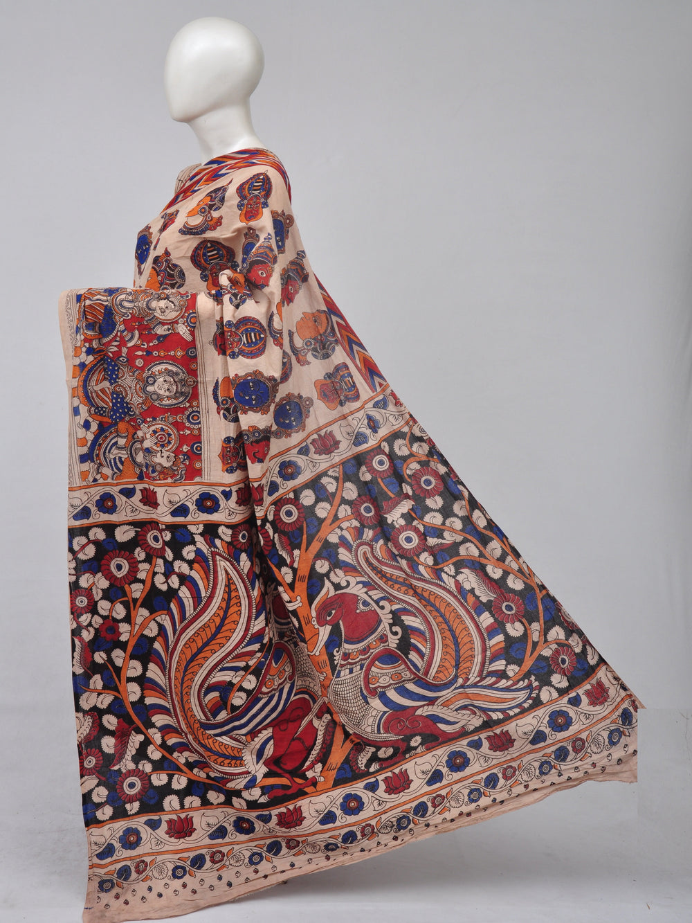 Kalamkari  Cotton Sarees  [D70504112]