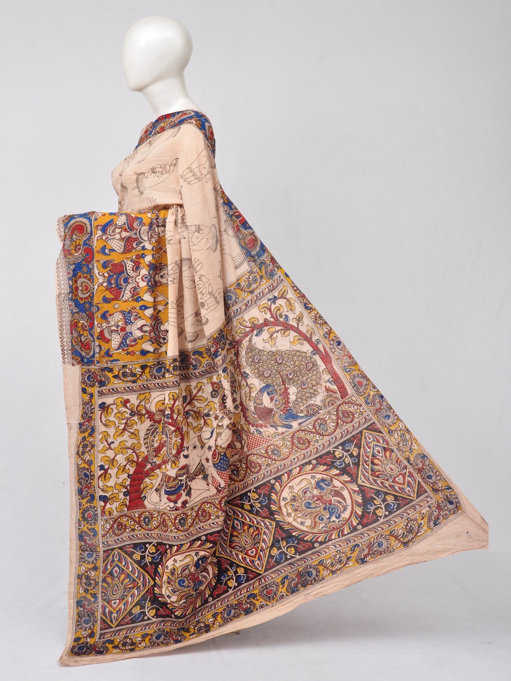 Kalamkari  Cotton Sarees  [D70517016] - DressesForWomen.IN