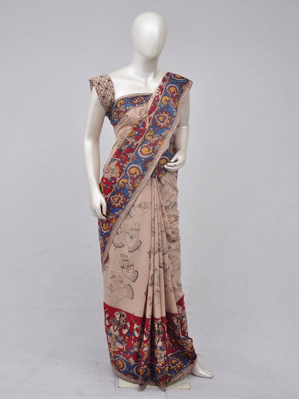 Kalamkari  Cotton Sarees  [D70504115]