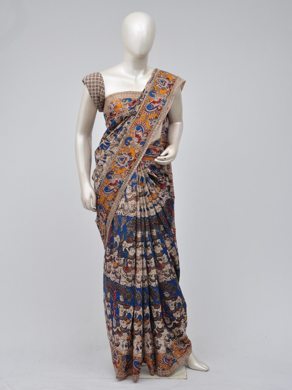 Kalamkari  Cotton Sarees  [D70704028]