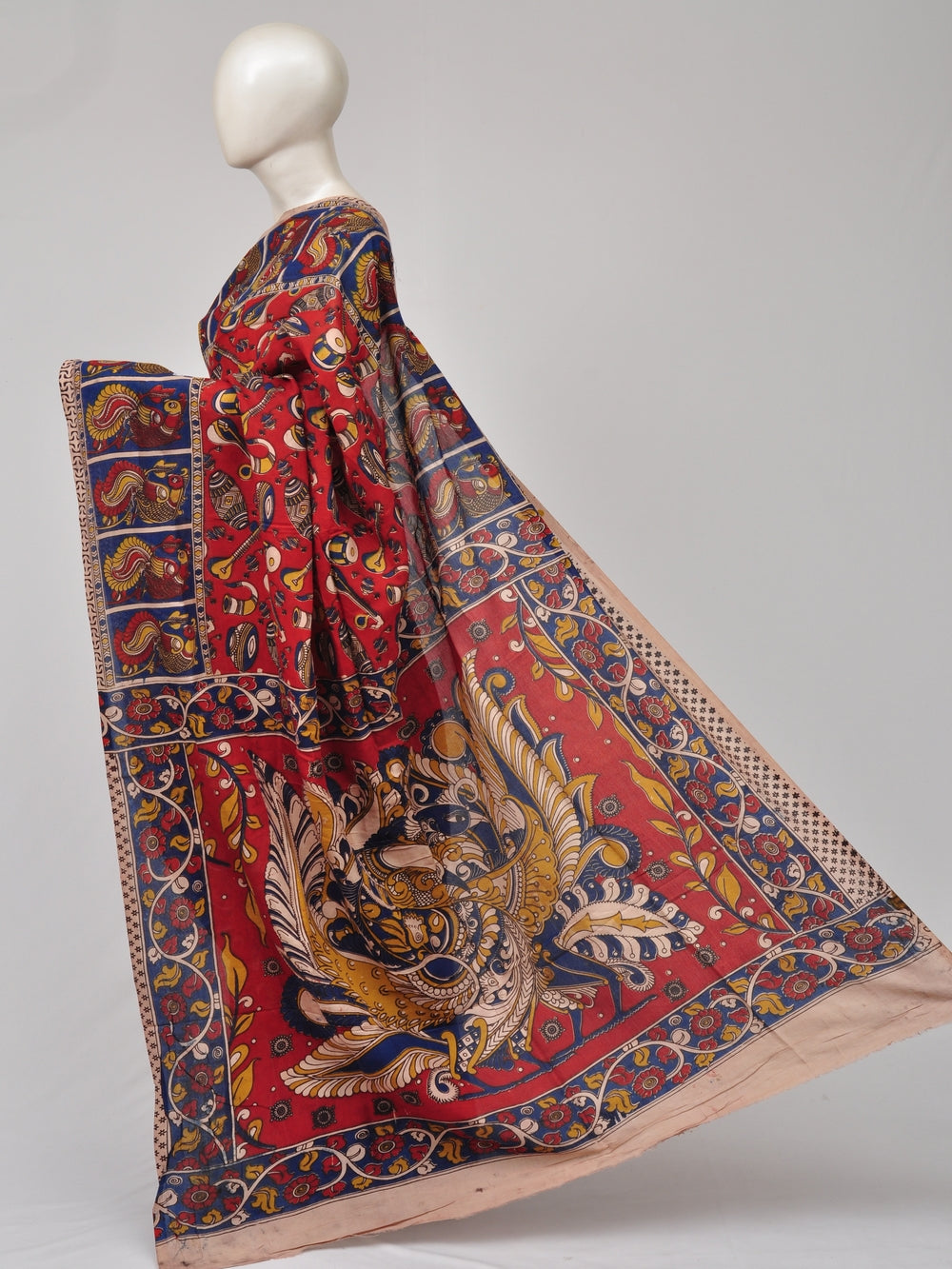 Kalamkari  Silk Sarees    [D71020035]