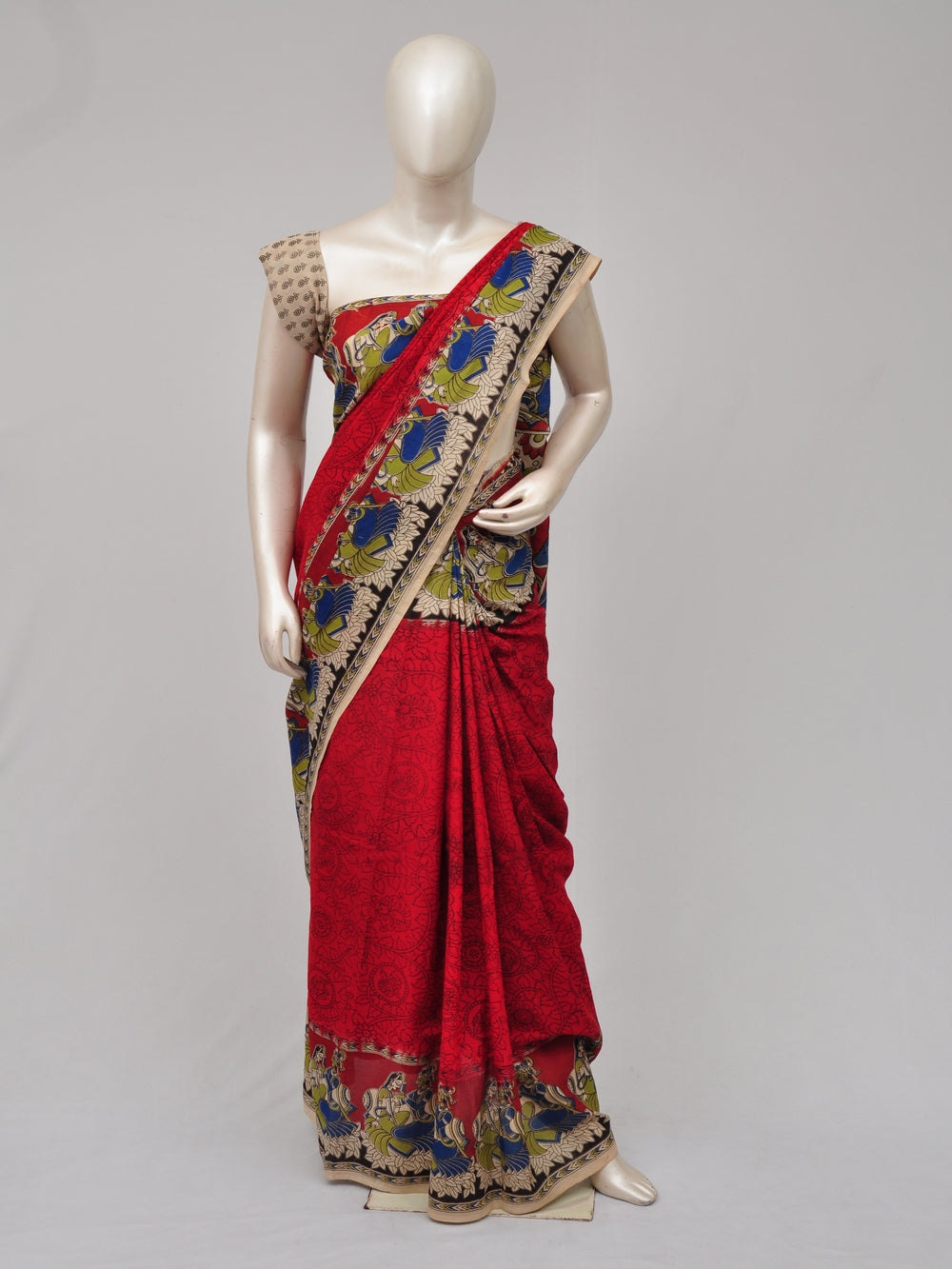 Kalamkari  Silk Sarees    [D71020046]