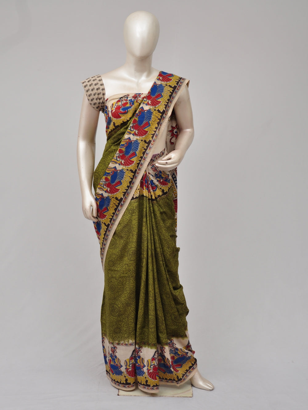 Kalamkari  Silk Sarees    [D71020049]