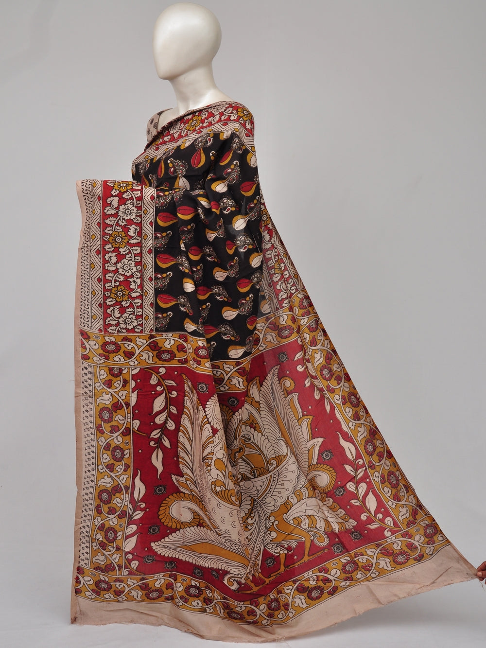 Kalamkari  Silk Sarees    [D71020055]