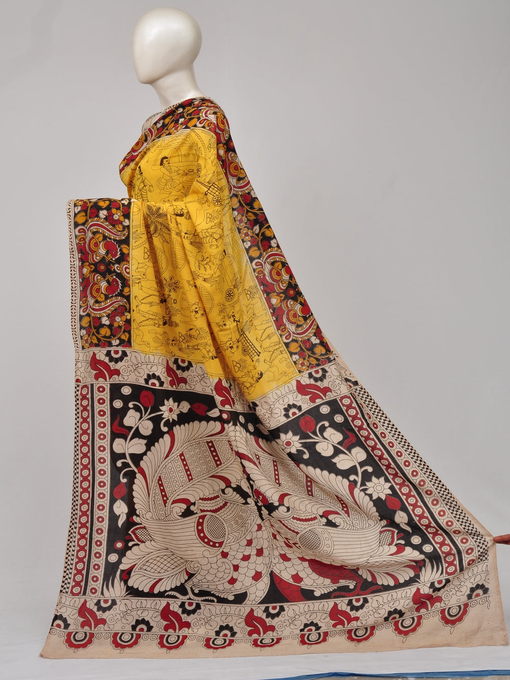 Kalamkari   Silk Sarees    [D71020060]