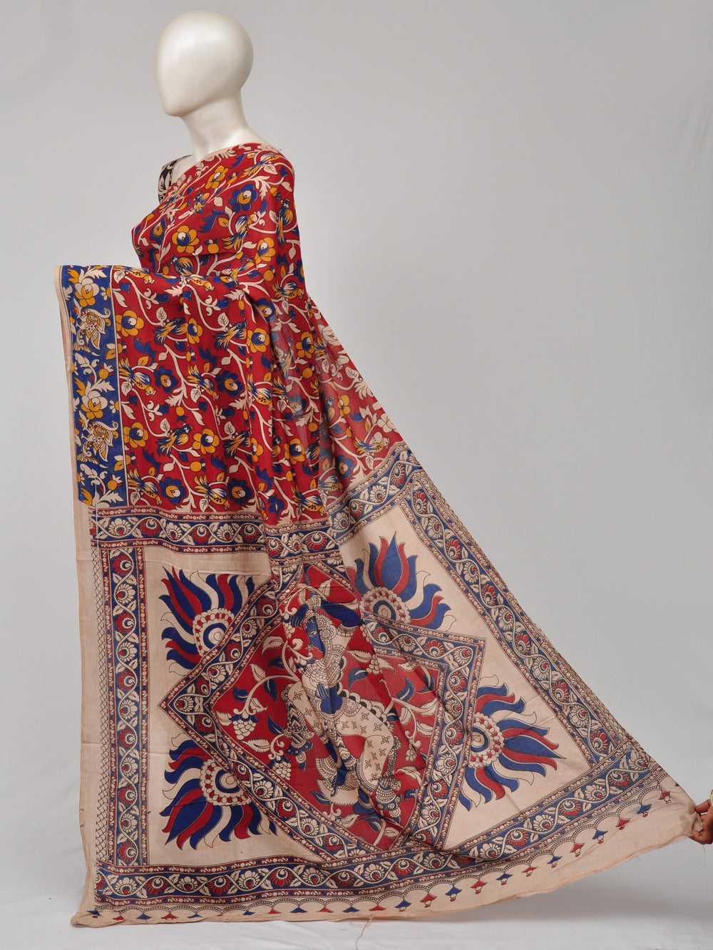 Kalamkari  Silk Sarees    [D71020038]