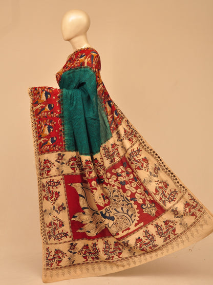 Kalamkari   Silk Sarees     [D71020069]