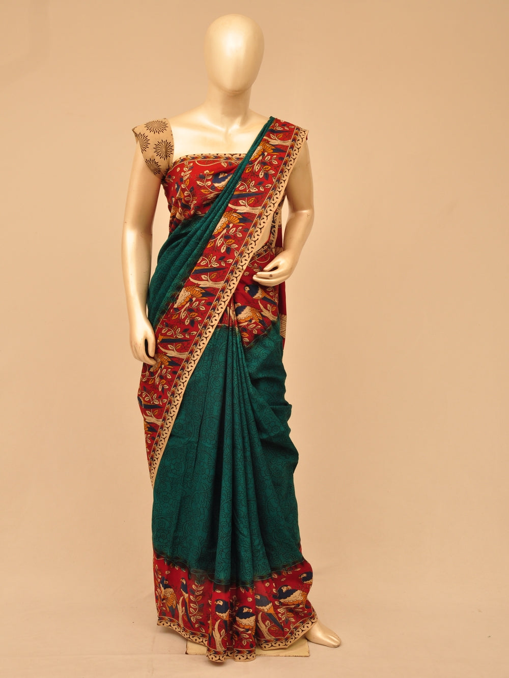 Kalamkari   Silk Sarees     [D71020069]