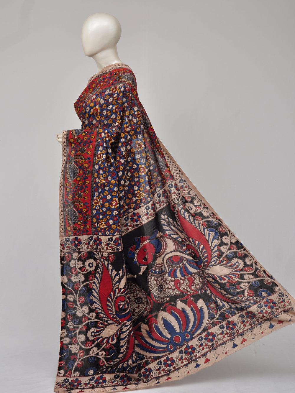 Kalamkari   Silk Sarees     [D71020072]