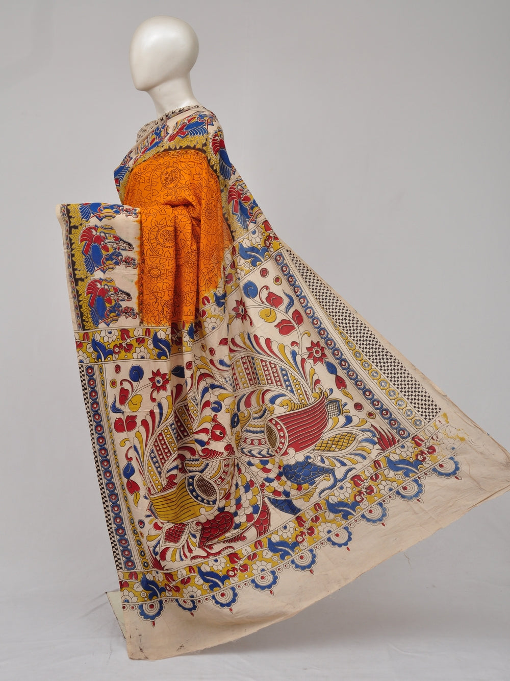 Kalamkari   Silk Sarees     [D71020075]