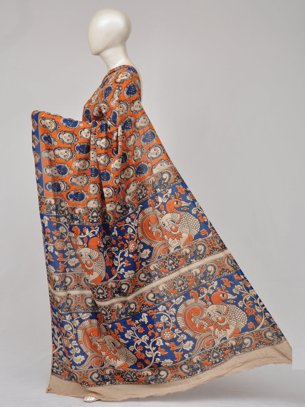 Kalamkari Silk Sarees [D71023003]