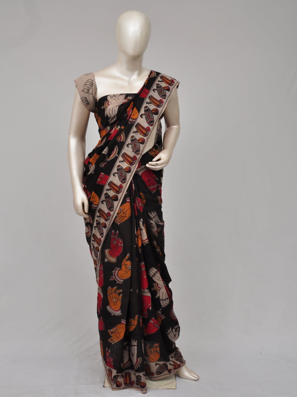 Kalamkari Silk Sarees [D71023004] - DressesForWomen.IN