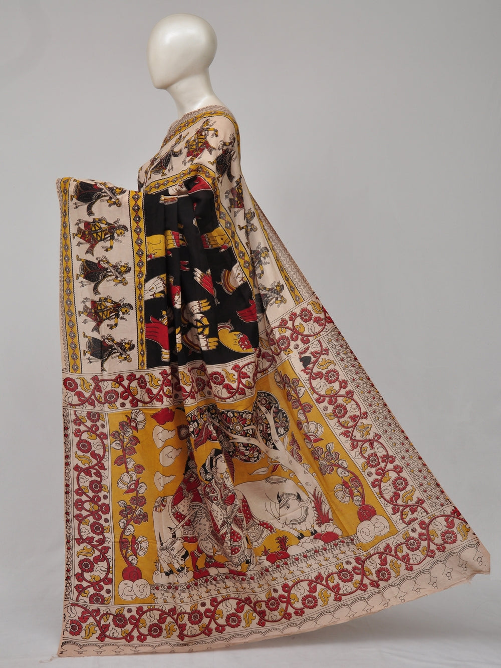 Kalamkari Silk Sarees [D71023020]