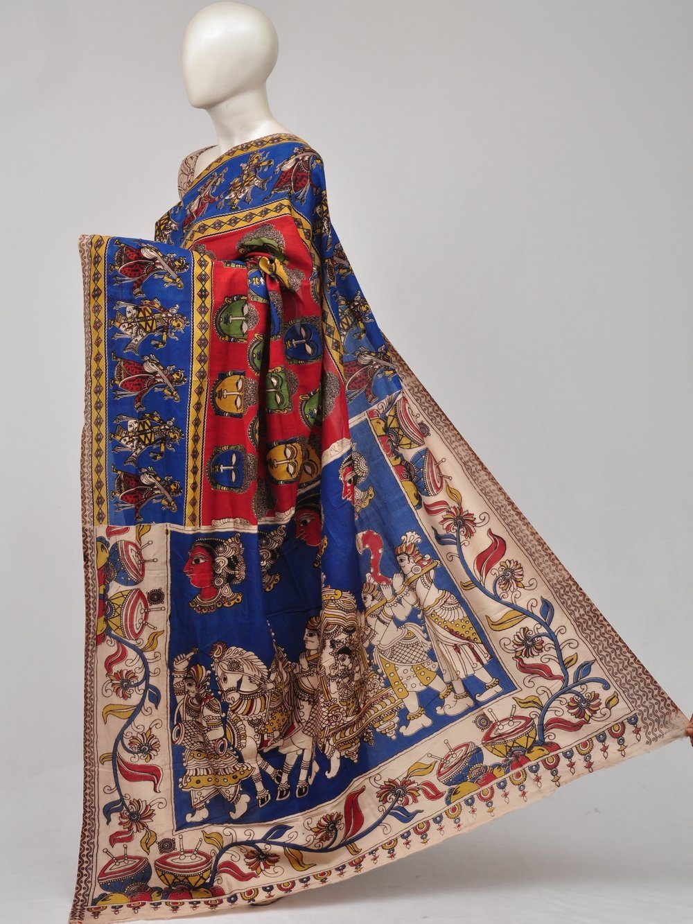 Kalamkari Silk Sarees [D71023021]