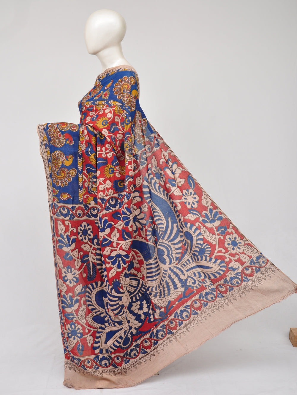 Kalamkari   Silk Sarees    D71024027]