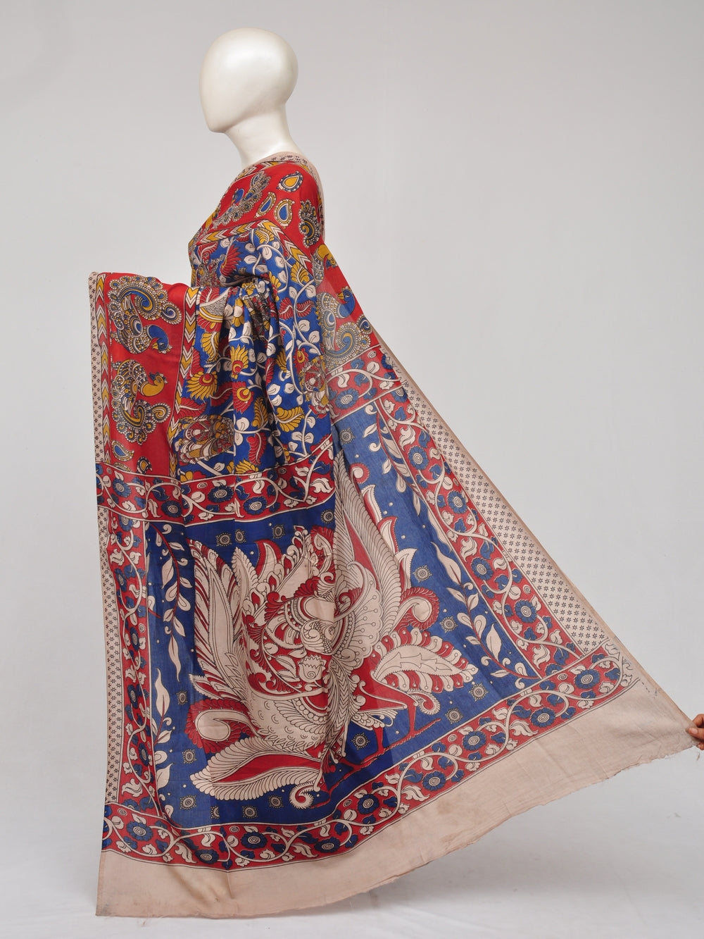 Kalamkari   Silk Sarees    D71024035]