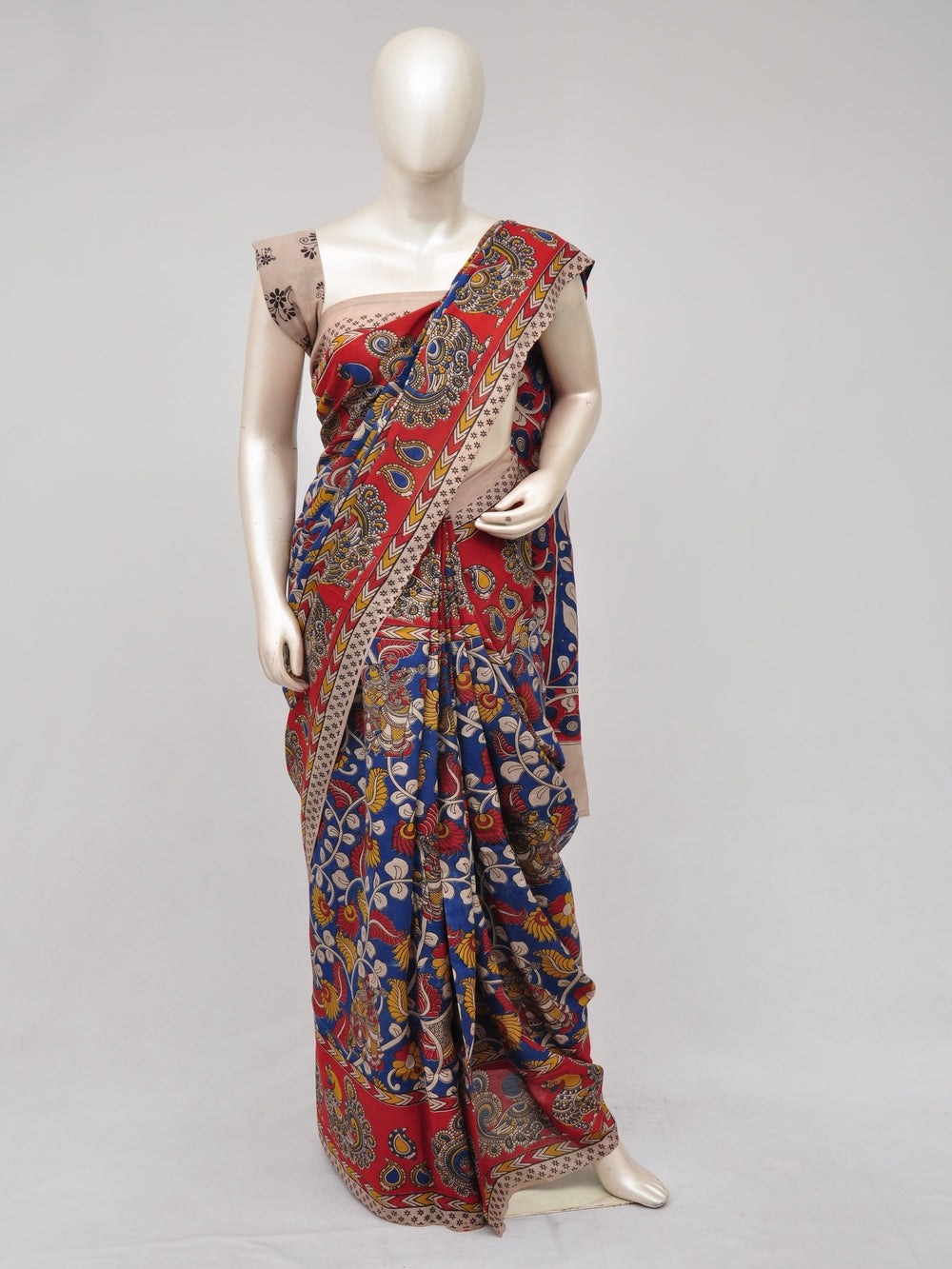 Kalamkari   Silk Sarees    D71024035]