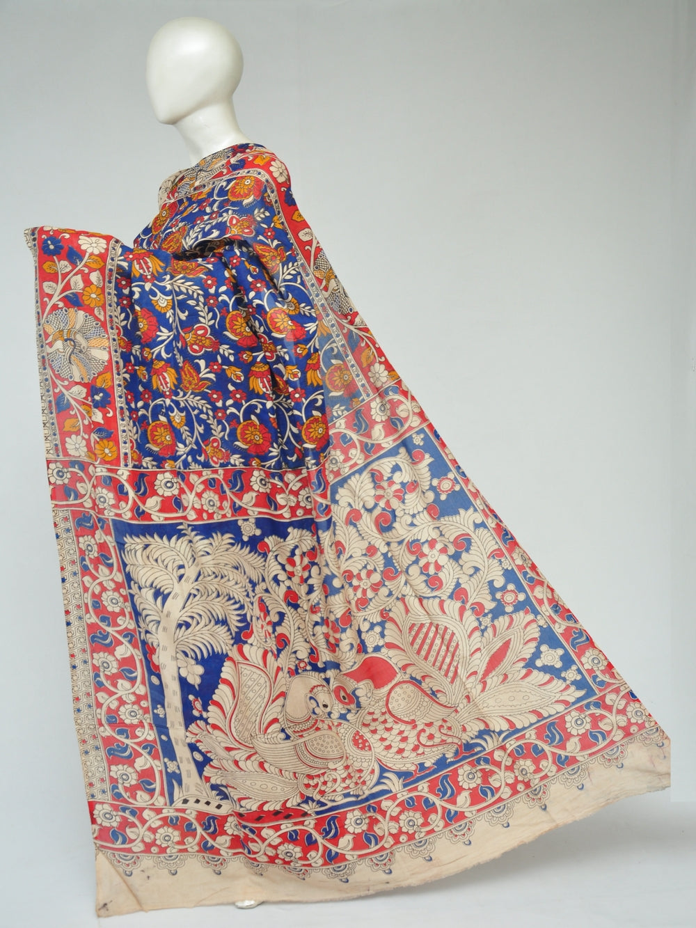 Kalamkari   Silk Sarees [D80128001]