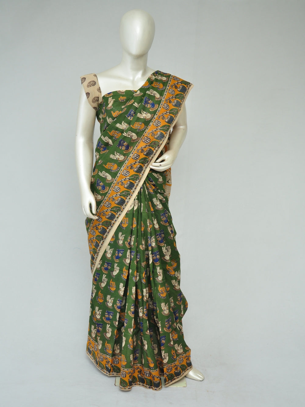 Kalamkari Silk Sarees [D80128011]