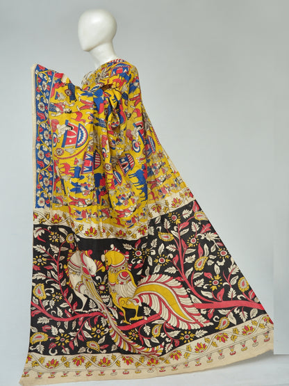 Kalamkari Silk Sarees [D80128012]