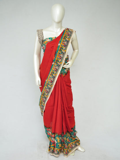 Kalamkari  Silk Sarees  [D80326361]