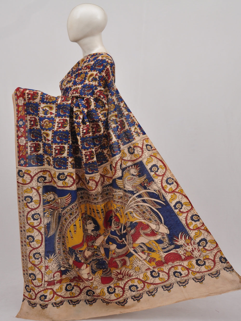 Kalamkari Silk Sarees [D90401086]