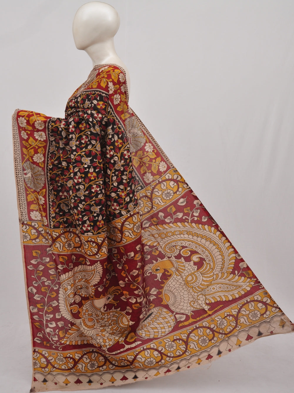 Kalamkari Silk Sarees [D90401088]