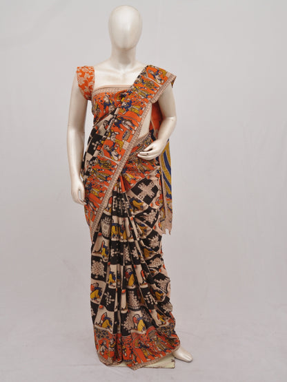 Kalamkari Silk Sarees [D90402017]