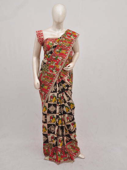 Kalamkari Silk Sarees [D90402019]