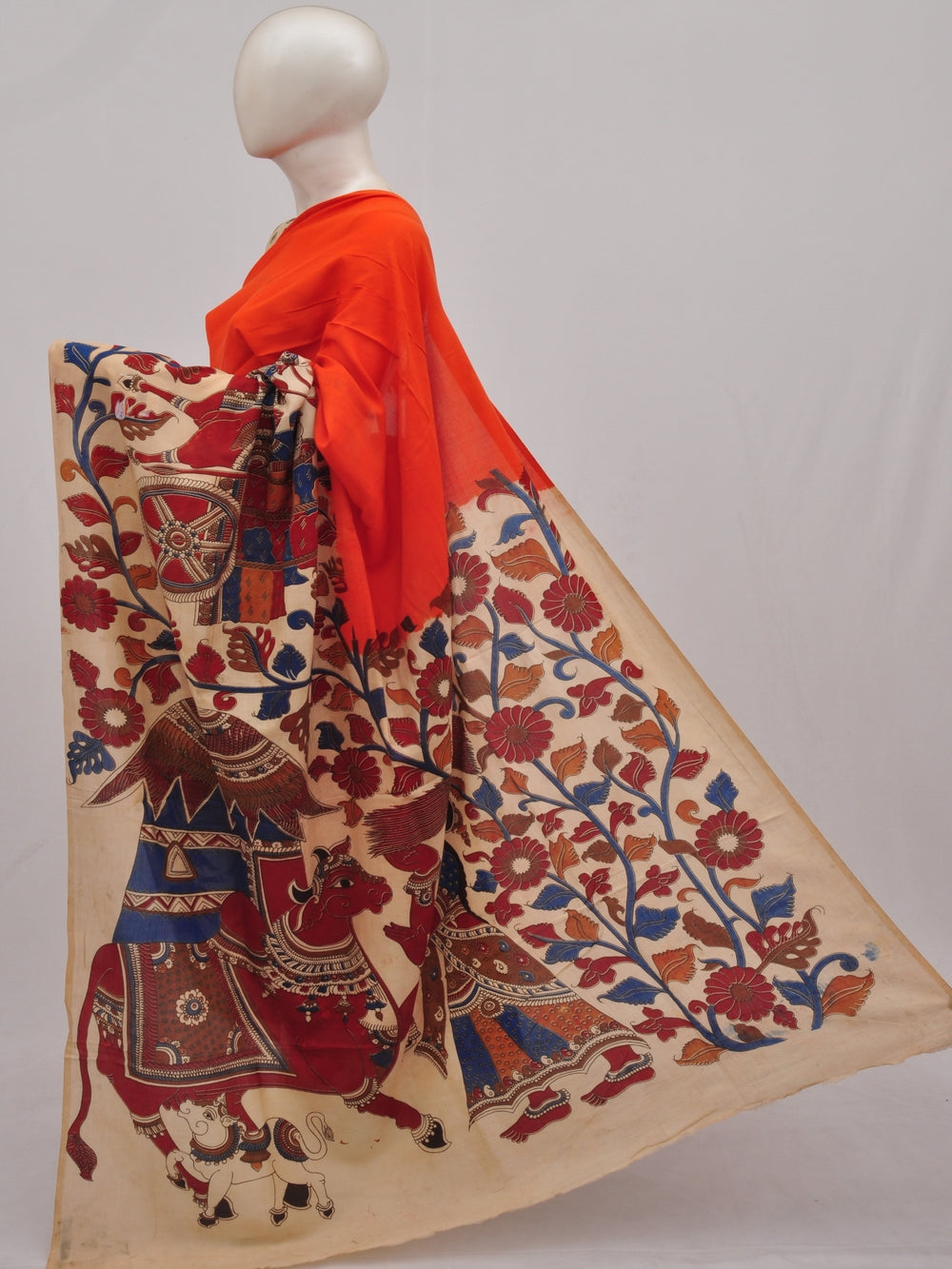 Kalamkari Silk Sarees [D90402026]