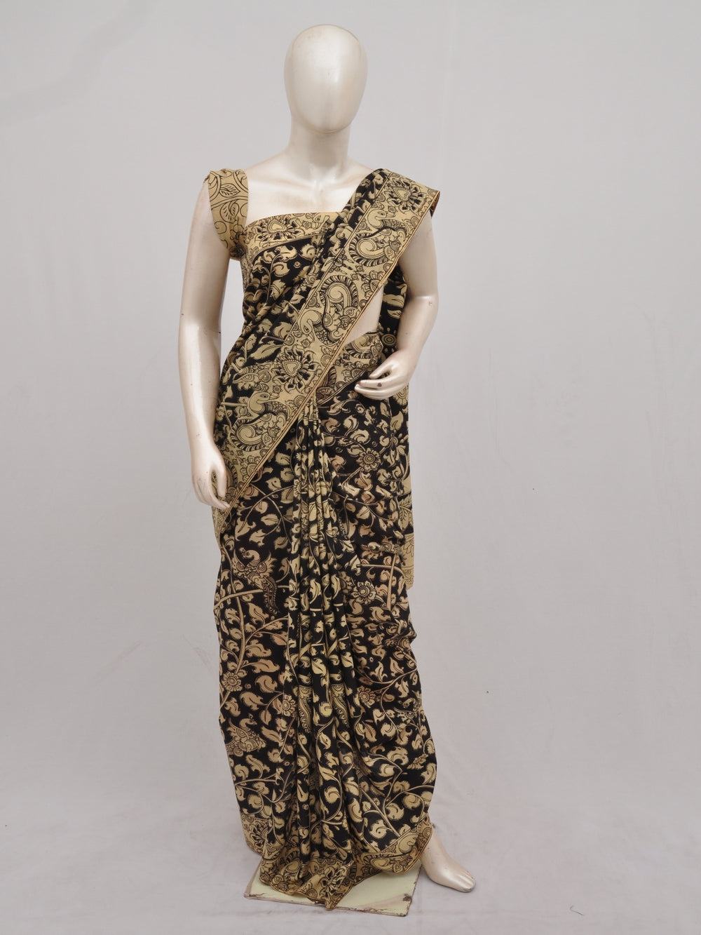 Kalamkari Silk Sarees  [D90402030]