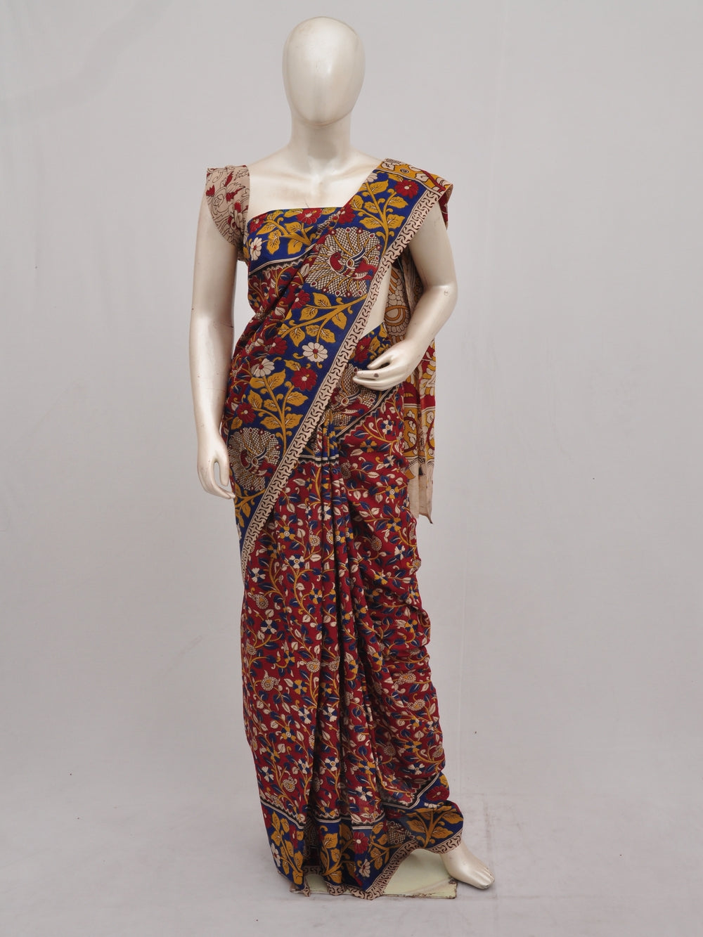Kalamkari Silk Sarees  [D90402040]