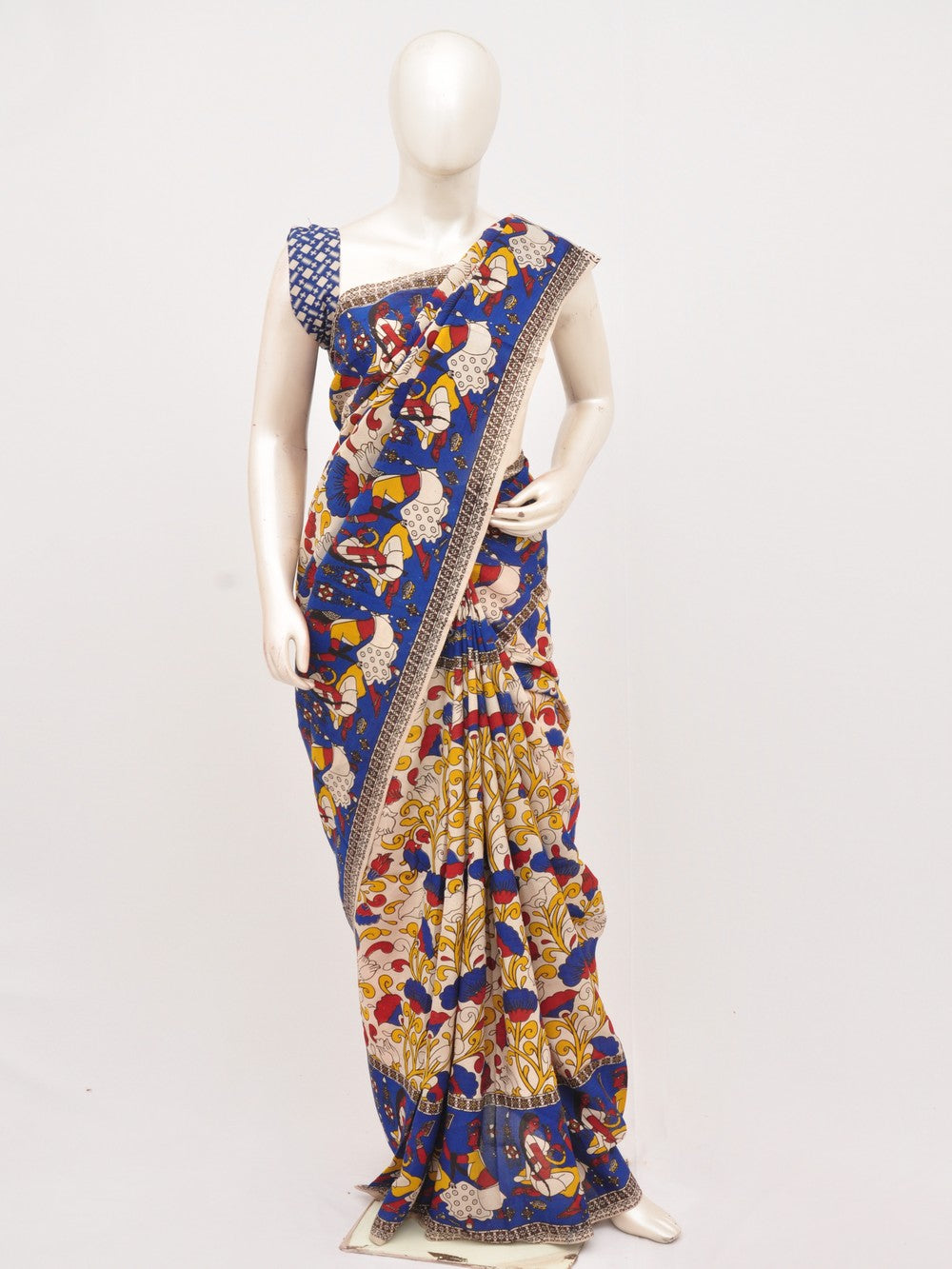 Kalamkari Silk Sarees [D91001012] - DressesForWomen.IN