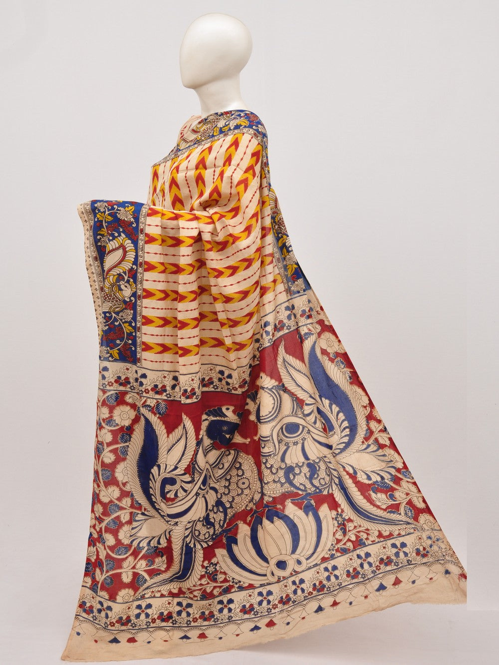 Kalamkari Silk Sarees [D91020013]