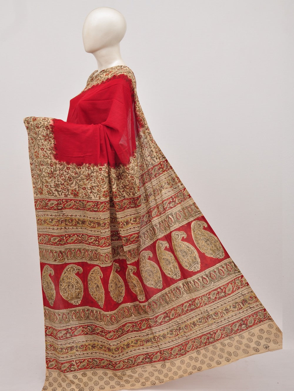 Kalamkari Silk Sarees [D91020017]