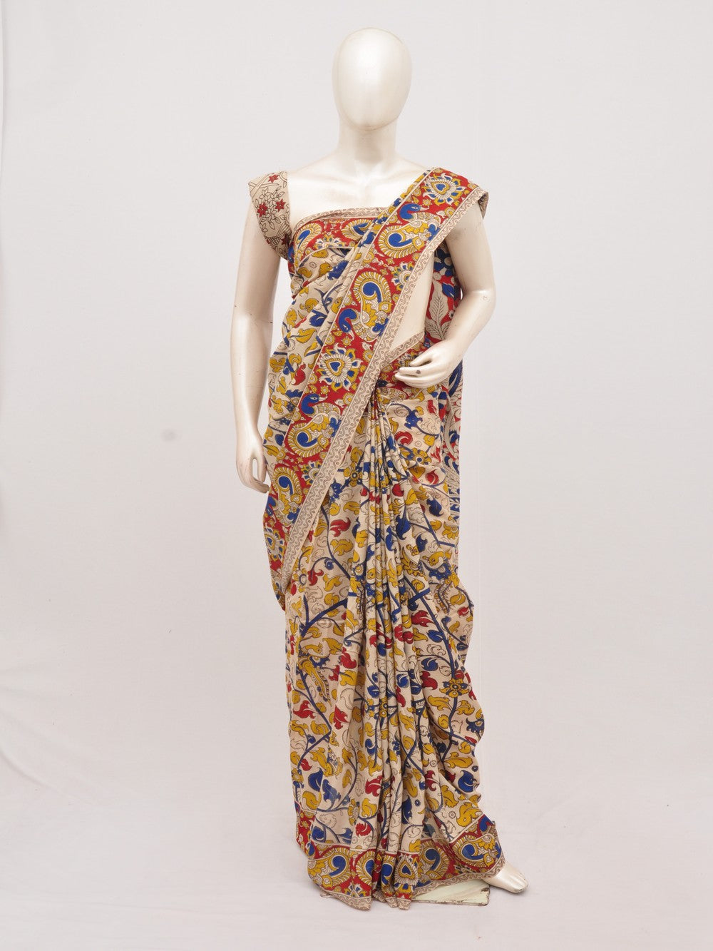 Kalamkari Silk Sarees [D91020029]