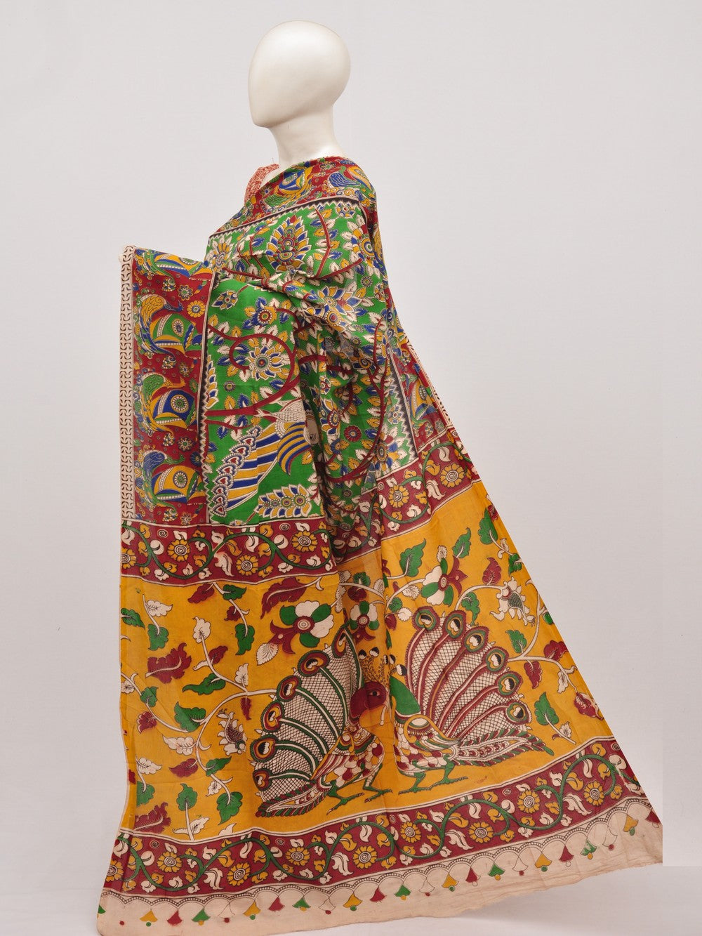 Kalamkari Silk Sarees [D91020030]
