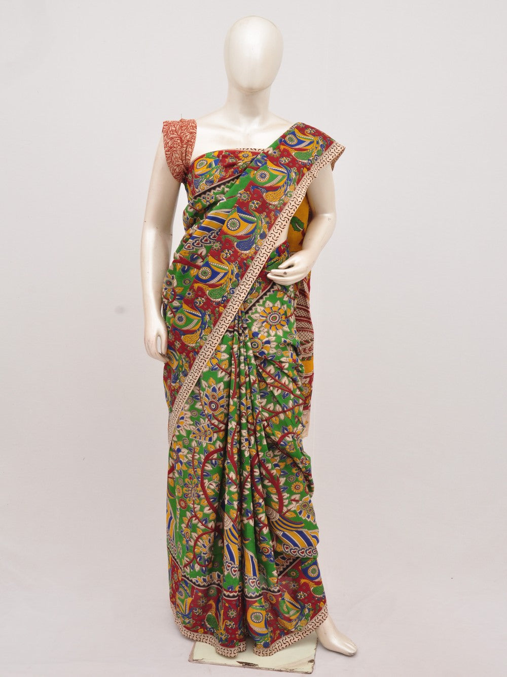 Kalamkari Silk Sarees [D91020030]